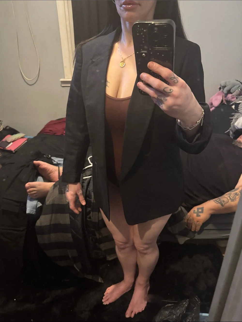 Jones New York Black womsnsnTailored dress Blazer